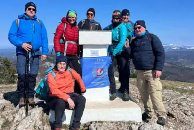 Ljubo Žaja i IPA LJubljana u pohodu na Slavnik - IPA Istra